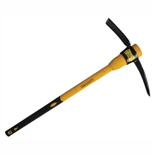 Roughneck 64-152 Pick And Mattock Head; Fibreglass Handle; 900mm Overall; 5lb Weight; Supplied In Carry Box