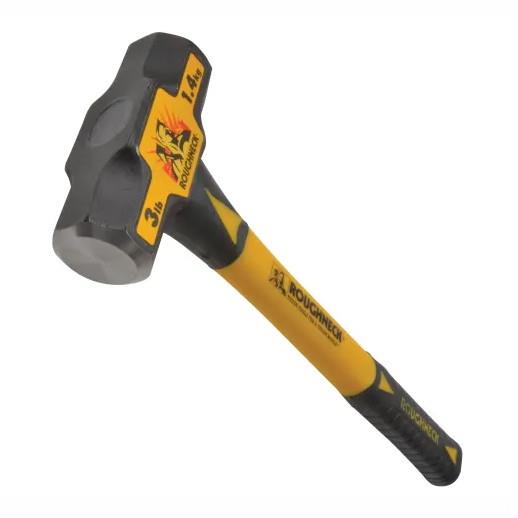 Roughneck 65-622 Mini Sledge Hammer; 16" Fibreglass Shaft; 1.4kg (3 lb)