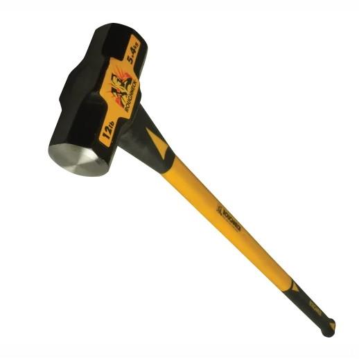 Roughneck 65-627 Sledge Hammer; Fibreglass Shaft; 2.7kg (6 lb)