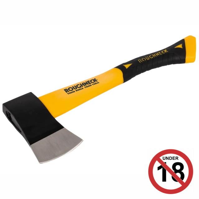 Roughneck 65-640 Hand Axe; Fibreglass Handle (370mm); 600g (1.1/4 lb)