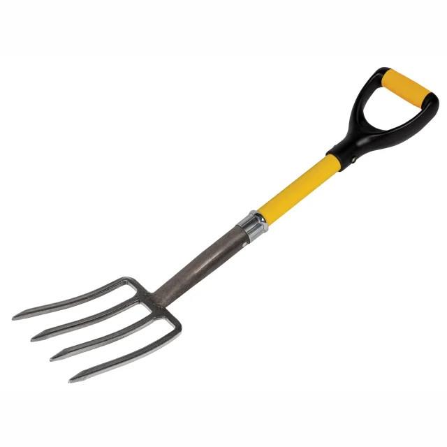 Roughneck 68-008 Micro Fork; Fibreglass Shaft; D-Grip Handle; Overall Length 740mm (29