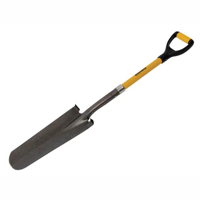 Roughneck 68-238 Drainage Shovel; Fibreglass Shaft; D-Grip Handle; Overall Length 1070mm (42")