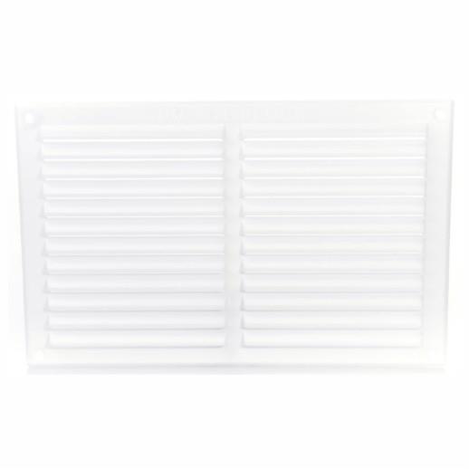 Rytons LV177 Louvre Ventilator; White (WH); 225 x 150mm (9