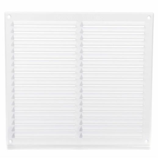 Rytons LV265 Louvre Ventilator; White (WH); 225 x 225mm (9" x 9")