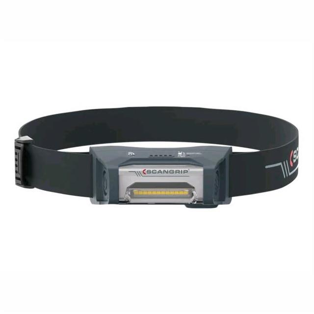 Scangrip 03.6212 I-VIEW Headtorch With Sensor; Rechargeable; 400/40 Lumens