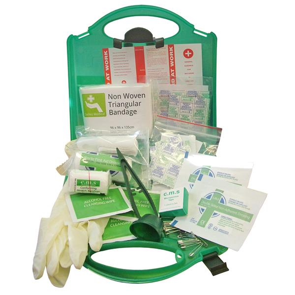 Scan FAK2 First Aid Kit; General Purpose; Complete With Wall Bracket