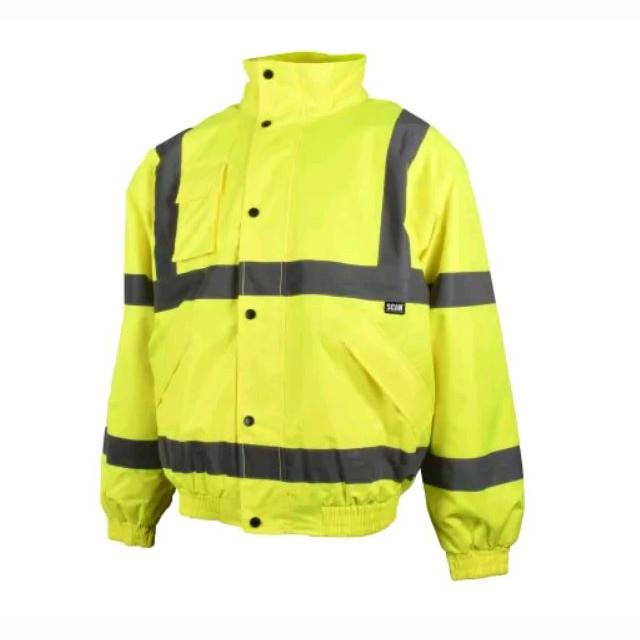 Scan HVBJM Hi-Vis Bomber Jacket; Yellow (YEL); Medium (M) (41