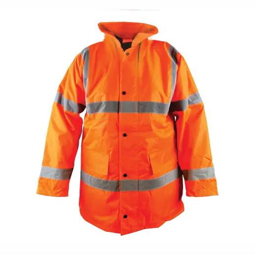 Scan WWHVMJ Scan Hi-Vis Motorway Jacket; Orange (OR); Large (L); 44