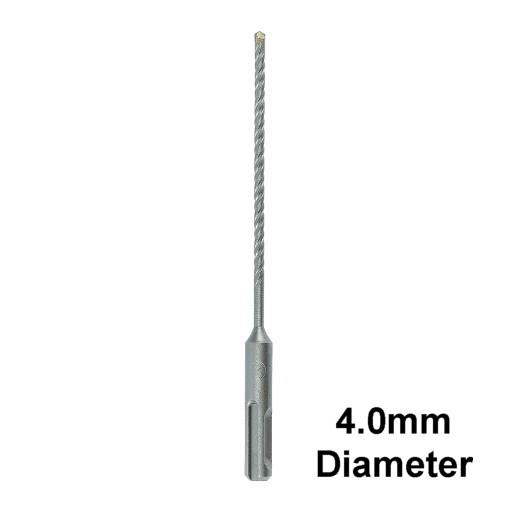 Addax SDS Plus Masonry Drill Bit; Working Length 100mm; 4.0 x 160mm