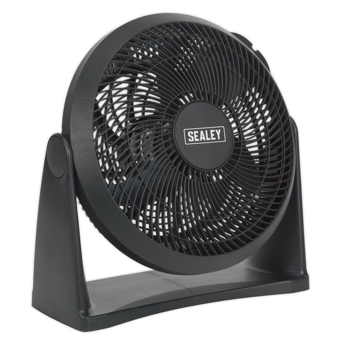 Sealey SFF12 Desk/Floor Fan; 3 Speed; 12