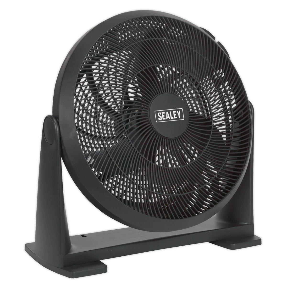 Sealey SFF16 Desk/Floor Fan; 3 Speed; 16