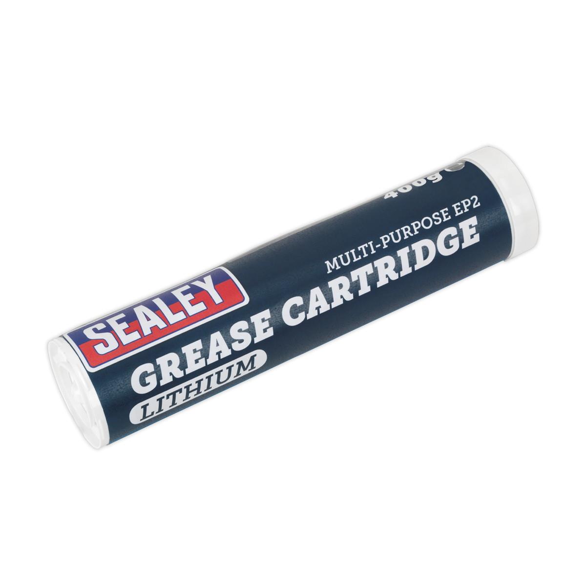 Sealey SGC1 EP2 Lithium Grease Cartridge; 400gm