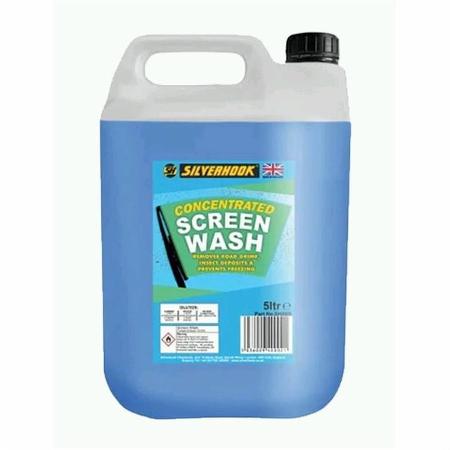 Silverhook Ready Mixed Screenwash; 5 Litre