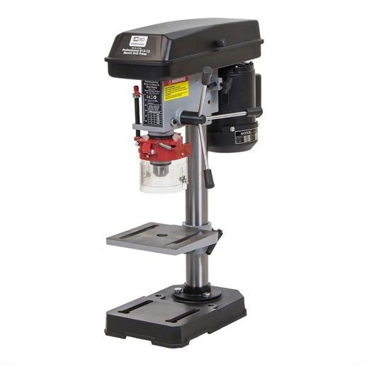 SIP 01700 B13-13 Bench Pillar Drill; 230 Volt; 50mm Max Spindle Stroke; 580mm Height; 210mm Swing; 13mm Drilling Capacity