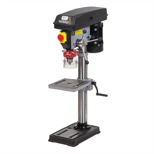 SIP 01701 B16-12 Bench Pillar Drill; 230 Volt; 60mm Max Spindle Stroke; 840mm Height; 260mm Swing; 16mm Drilling Capacity