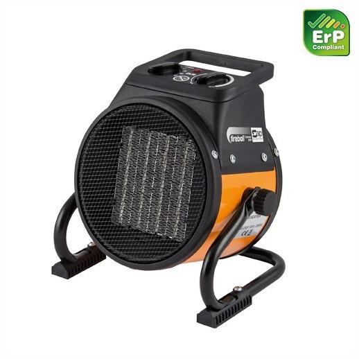 SIP 09128 Fireball Turbofan 2000; 240 Volt Heater; 3 Function; 25 Watt Fan; 1000 Watt And 2000 Watt Heat Outputs