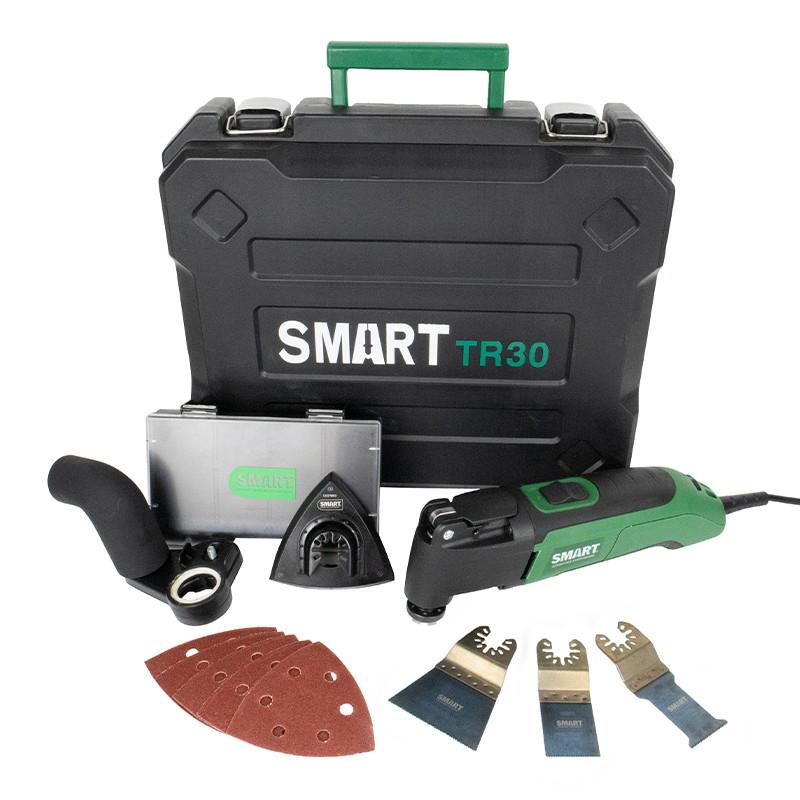 Smart TR30 Tradesman Multitool; 300 Watt; 240 Volt; Toolless Blade Change