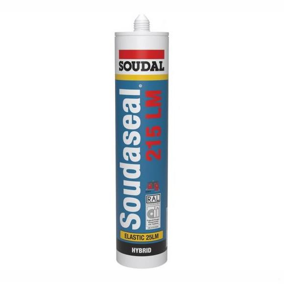 Soudal 105022 SOUDASEAL 215LM - SWS Hybrid Polymer Low Modulus Sealant; White (WH); 290ml