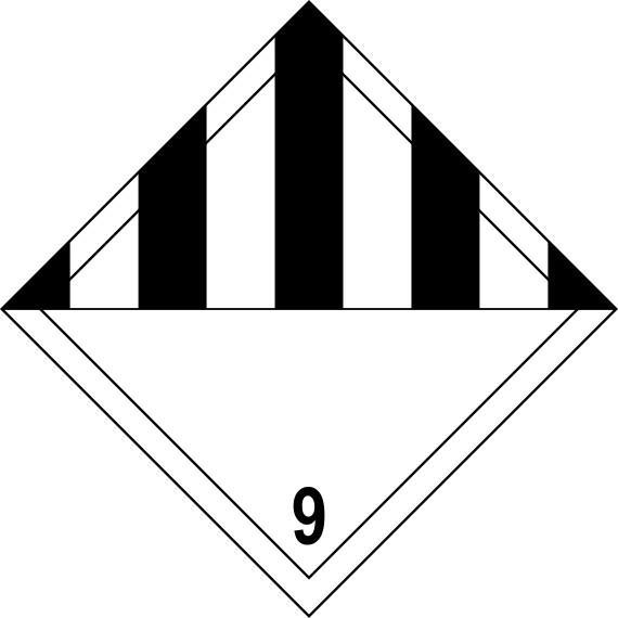 Spectrum Sign 13761 Black And White Stripe 