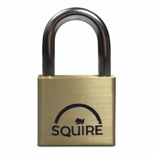 Squire LN4 Lion Solid Brass Padlock; 40mm; Security Rating 3