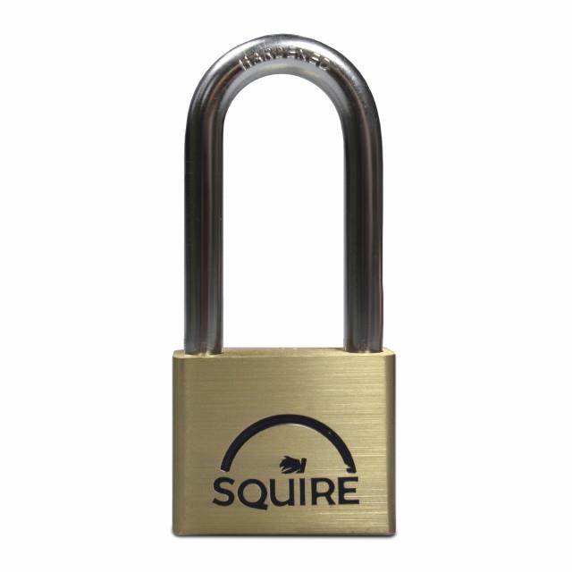 Squire LN5 Lion Solid Brass Padlock; 50mm; 63mm (2 1/2