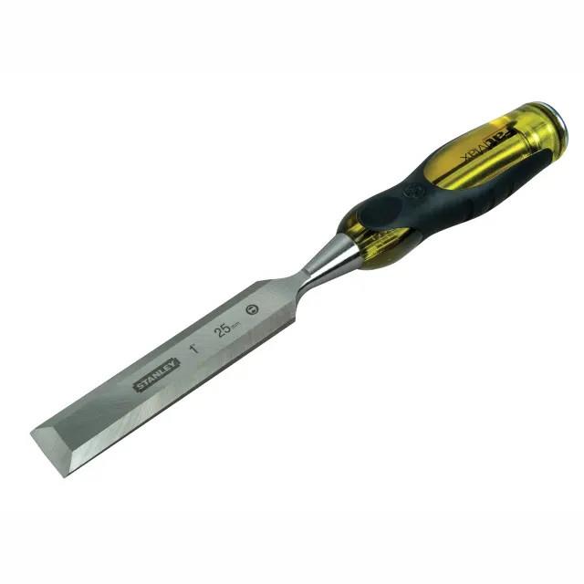 Stanley 0-16-261 Fatmax Thru Tang Bevel Edge Chisel; 25mm (1