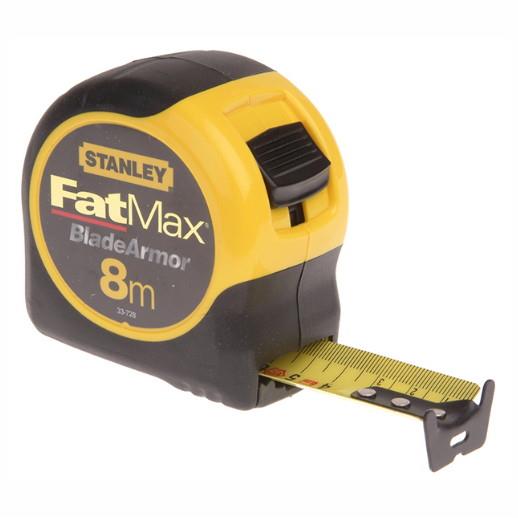 Stanley 0-33-728 Fat Max Blade Armor Tape; 8m; 32mm Blade Width; Metric Only