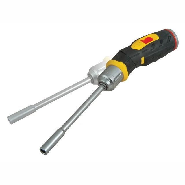 Stanley 0-62-691 Pistol FatMax Ratchet Screwdriver With 12 Bits