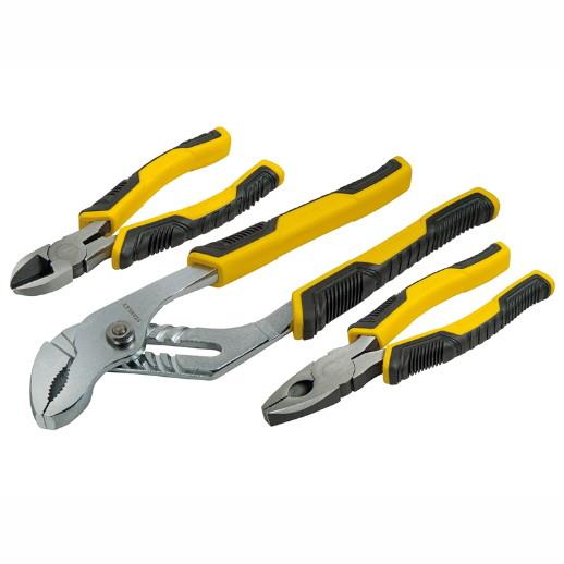 Stanley 0-74-471 Control Grip Pliers; Set (3)