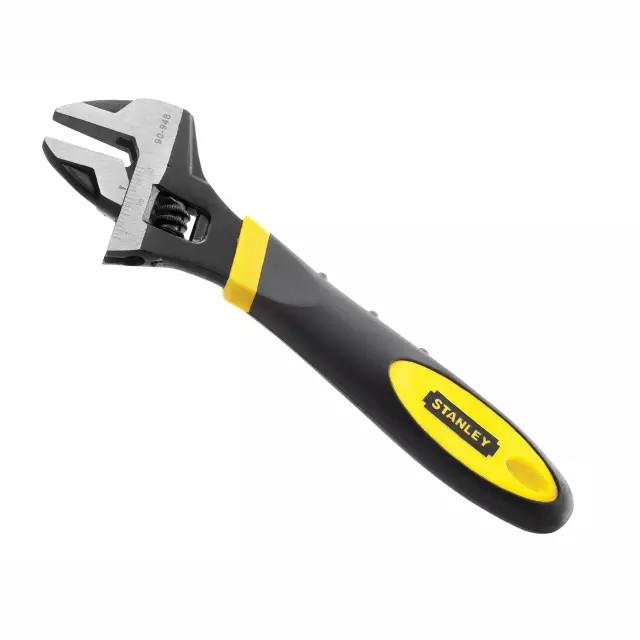 Stanley 0-90-948 MaxSteel Adjustable Wrench; Jaw Capacity 29mm; 200mm (8