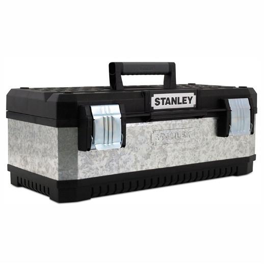 Stanley 1-95-618 Galvanised Metal Toolbox; 50cm (20