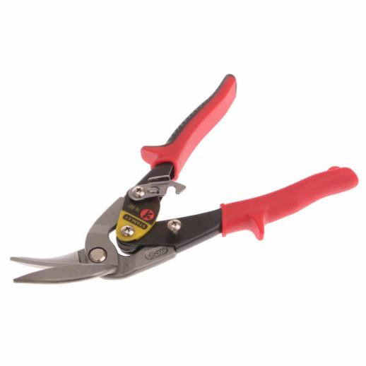 Stanley 2-14-567 Fatmax; Aviation Snip; Offset Left Cut; Red Handles; 250mm (10