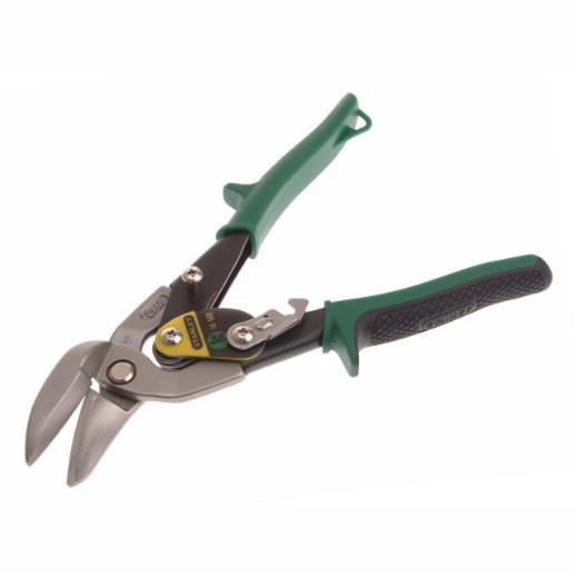 Stanley 2-14-568 Fatmax; Aviation Snip; Offset Right Cut; Green Handles; 250mm (10