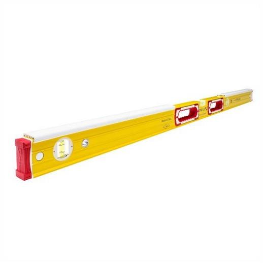 Stabila Type 196K Hammer Top 3 Vial Ribbed Box Spirit Level; 1200mm (48