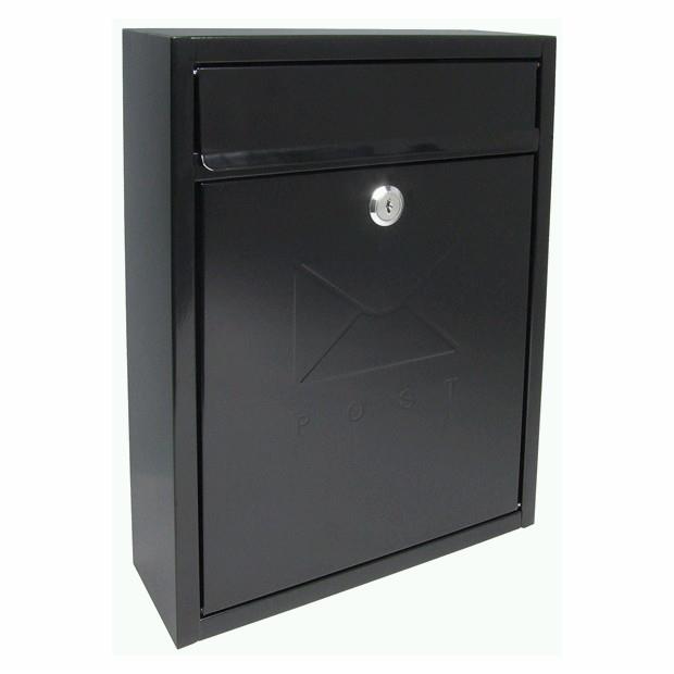 Sterling MB04 Grand Post Box; Black (BK); 328mm x 450mm x 150mm