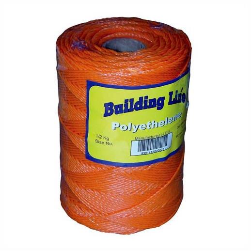 Tayler 00023 Polyethylene Builders Line; 360 Metre; Orange (OR)