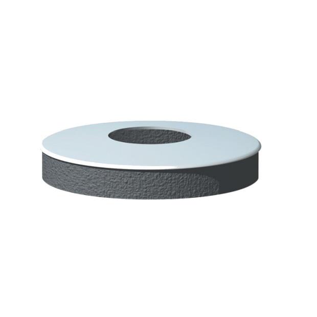 Washer For Roofing Screw; Aluminium/EDPM; 29mm Diameter