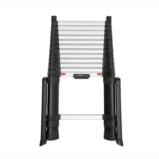 Telesteps 72241-781 Prime Telescopic Ladder; With Stabilisers; 80mm Tread; 4.1m Extended Length