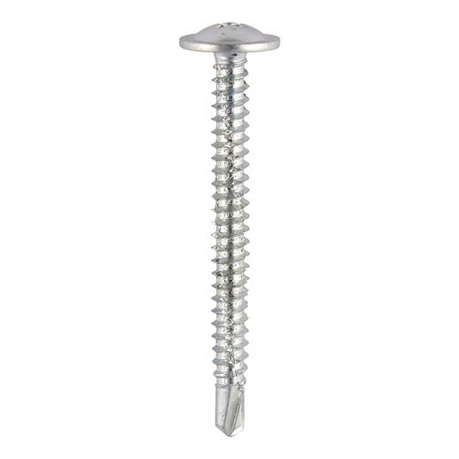 Timco 289Z Baypole PVCu Window Screw; 4.8 x 40mm; Box (200)