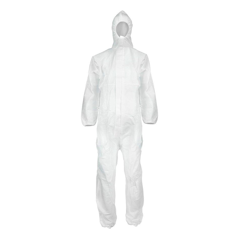 Timco 770244 Cat III Type 5/6 Coverall; High Risk Protection; White (WH); Medium (M)