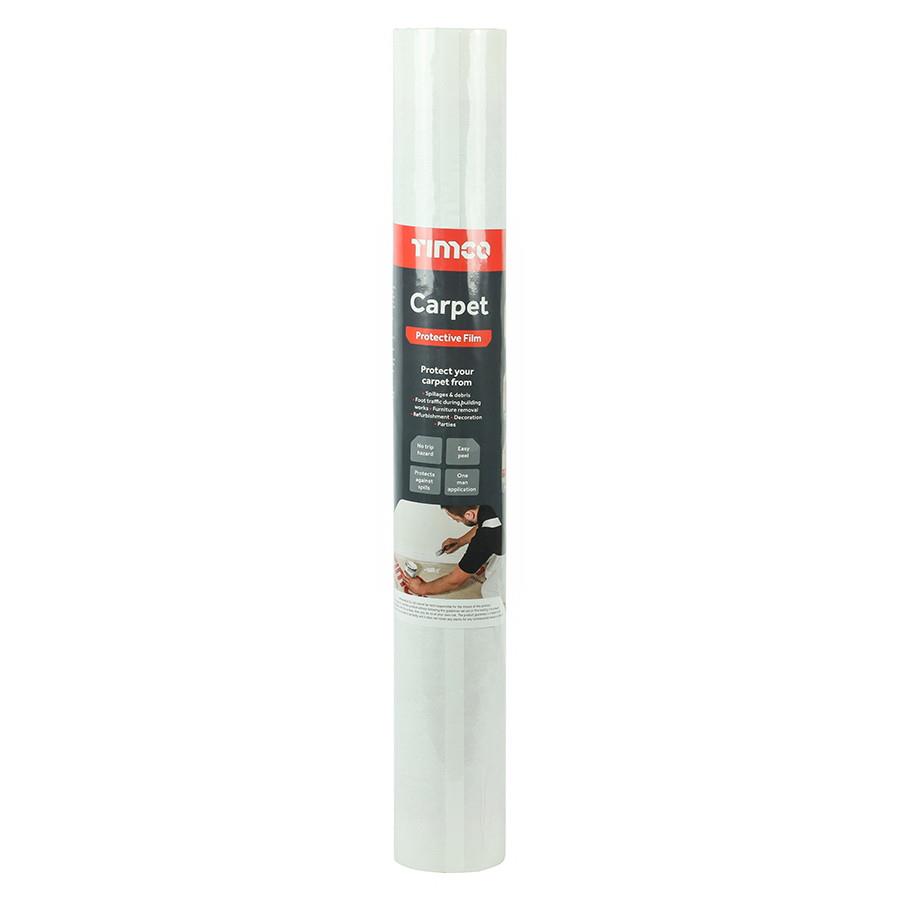 Timco 25CP Protective Carpet Film; 600mm x 25 Metre
