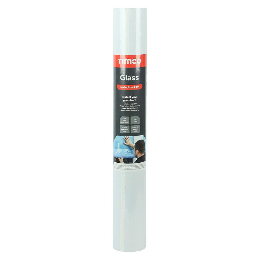 Timco 25WP Protective Glass Film; 600mm x 25 Metre