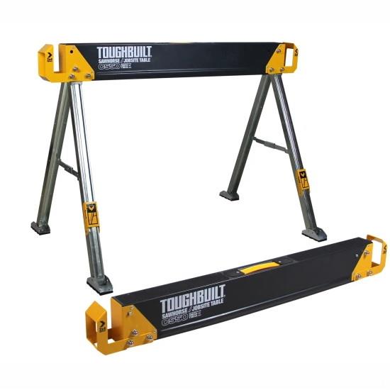 Toughbuilt TB-C550 Sawhorse; (Twin Pack)