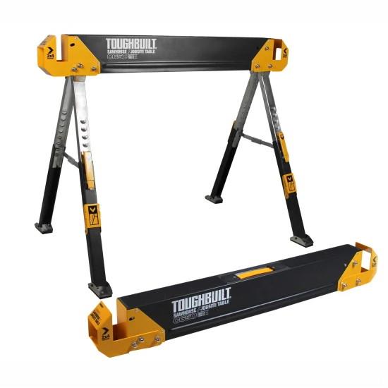 Toughbuilt TB-C650 Sawhorse/Jobsite Table; (Twin Pack)