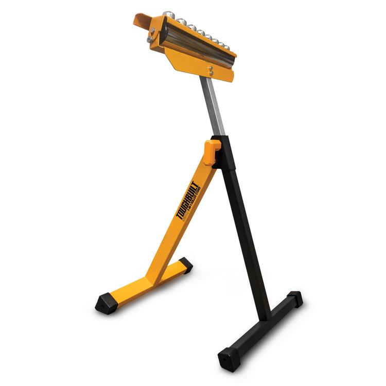 Toughbuilt TB-S210 3 In 1 Roller Stand; Ball Bearing; Roller Or Sliding Plate; Adjustable Height 27.3”- 43.9”