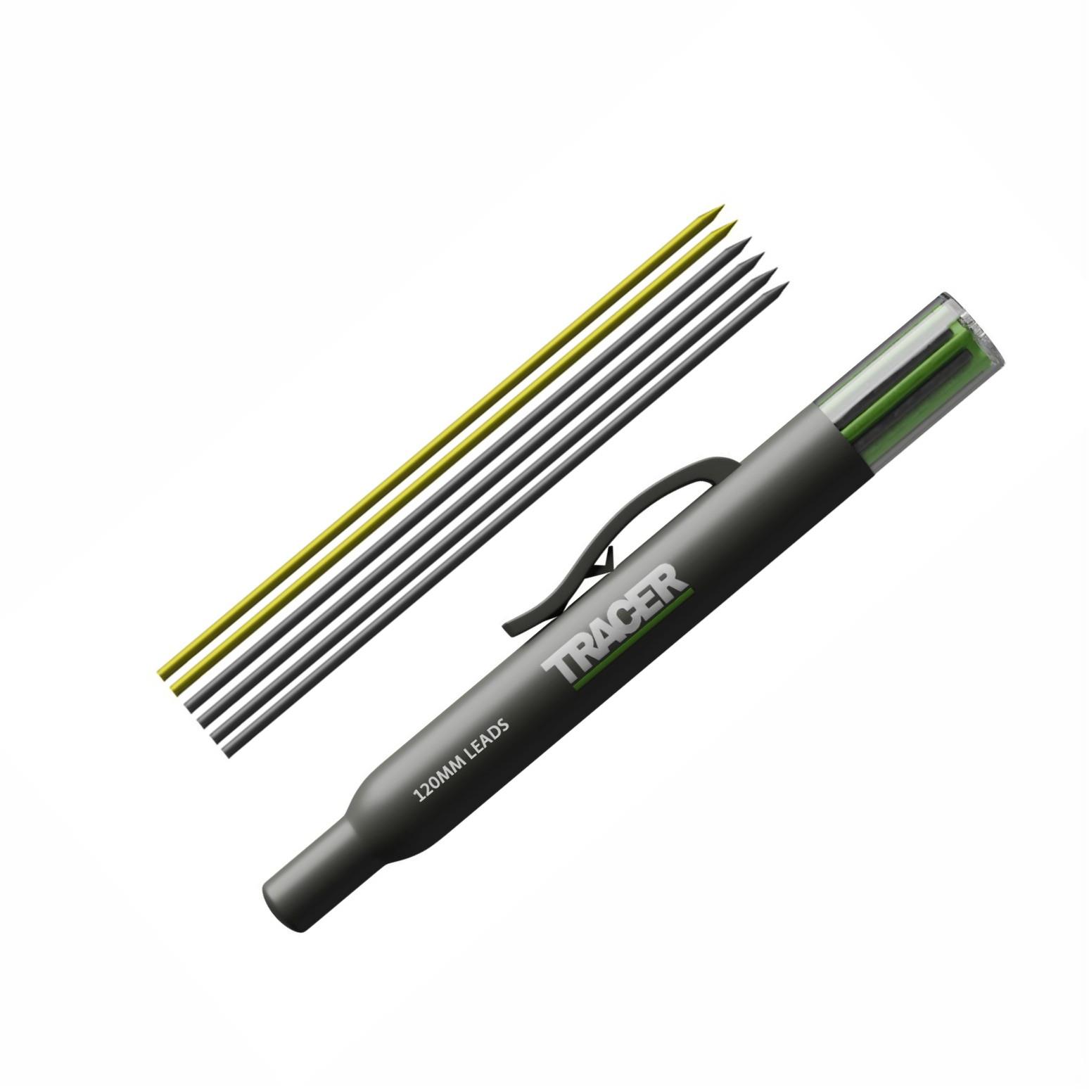 Tracer ALH1 Replacement Pencil Leads; 4 Graphite & 2 Yellow