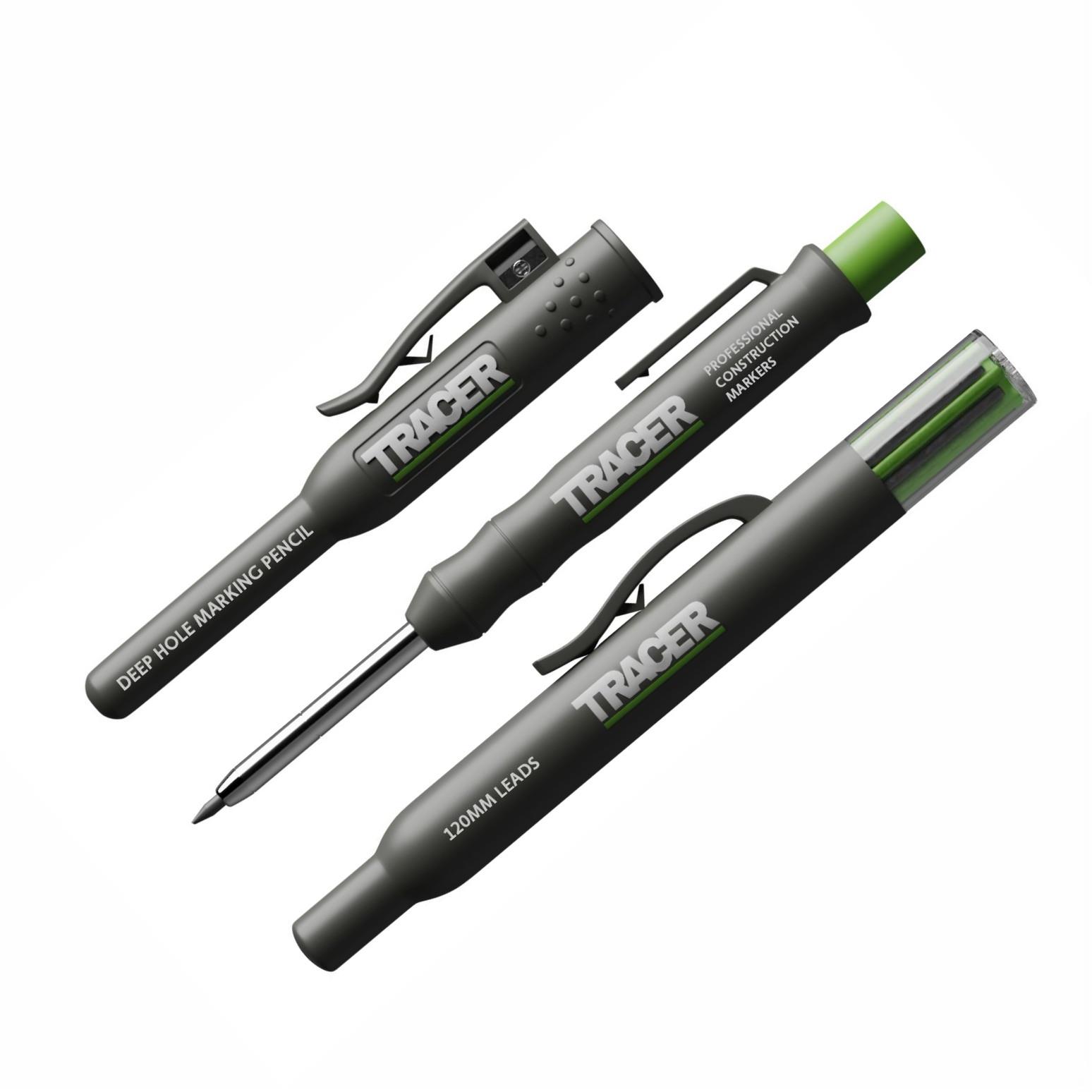 Tracer AMK1 Deep Hole Pencil & 6 Lead Pack