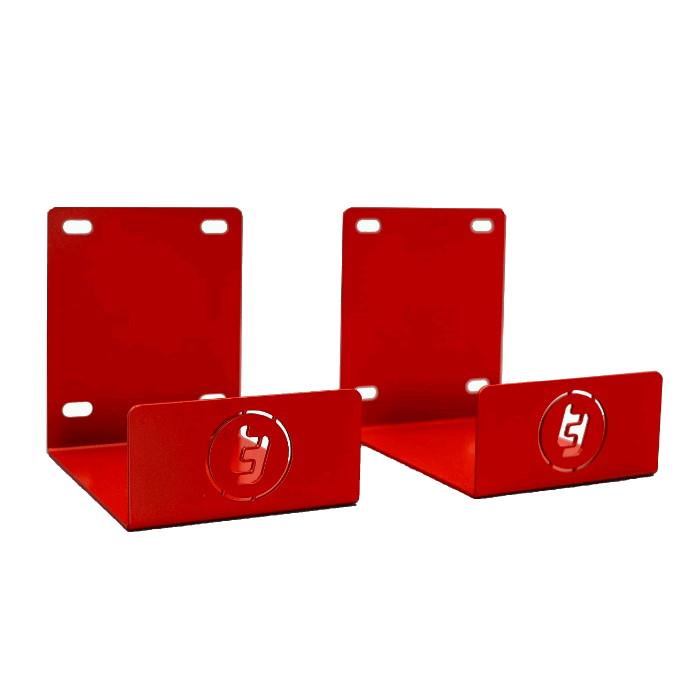 TradeTidy LBR Ladder Brackets (Pair); Red (RD)