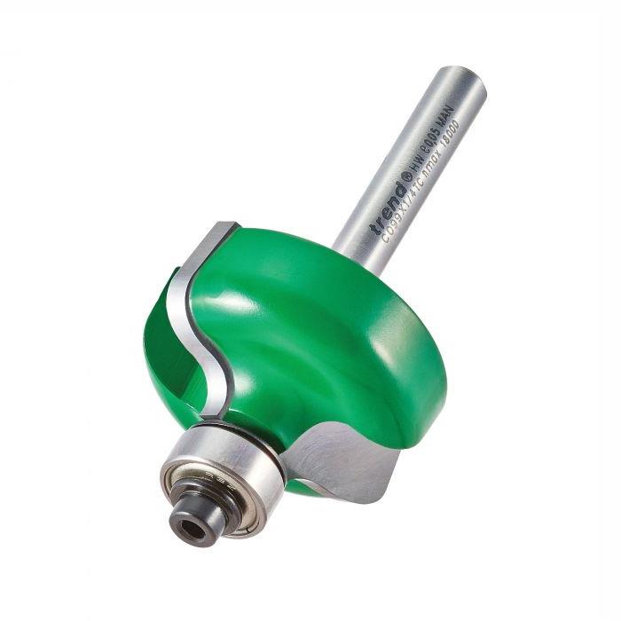 Trend C099X1/4TC Craft Bearing Guided Roman Ogee Cutter Router Bit; 1/4