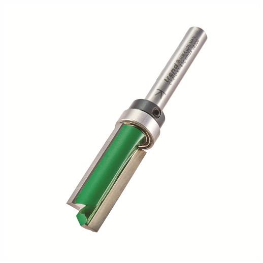 Trend C121DX1/4TC Craft Bearing Guided Template Profile Cutter Router Bit; 1/4